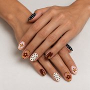 Classic Collection — Coffee Polka Dots