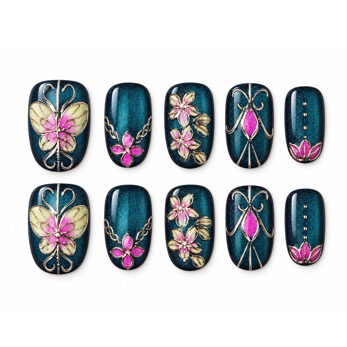 Teal Butterfly