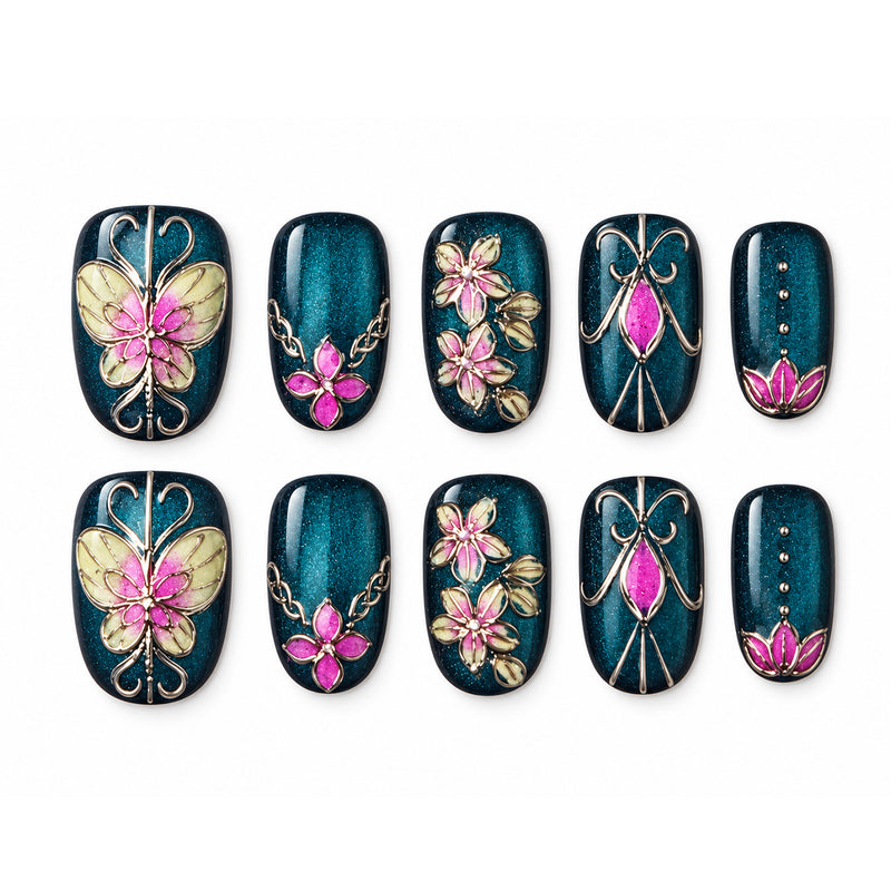 Teal Butterfly